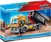 PLAYMOBIL - 70444 - Camion avec benne et plateforme