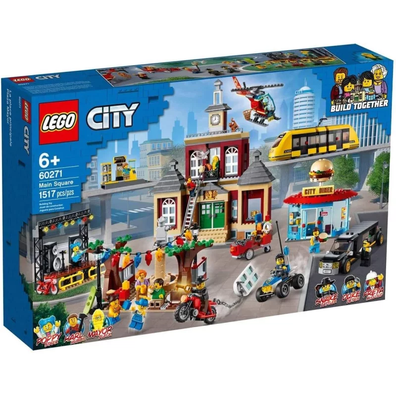 Image : LEGO La place du centre-ville 60271