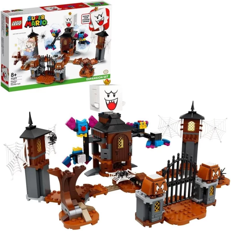 Image : LEGO Super Mario 71377 Ensemble d'extension Le jardin hante du Roi Boo