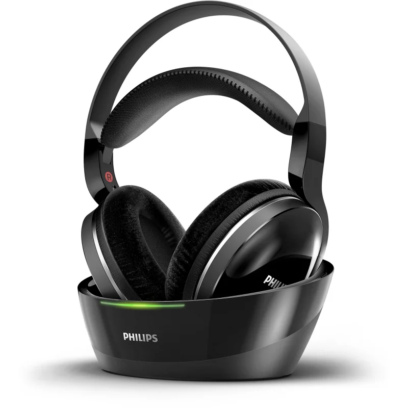 Image : Casque Philips Circum-aural sans Fil SHD8850/12 Noir