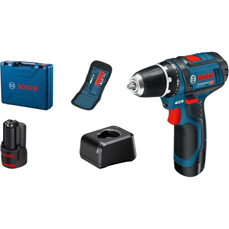 Image : Perceuse visseuse sans-fil BOSCH PROFESSIONAL - GSR 12V-15