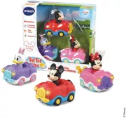 VTech Tut Tut Bolides - Coffret Trio Disney : Minnie  Daisy et Mickey