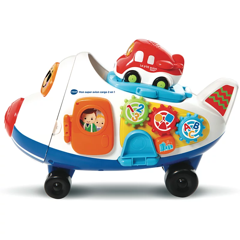 Image : VTech Tut Tut Bolides Mon Super Avion Cargo 2 en 1
