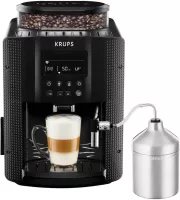 Expresso avec broyeur Krups YY4539FD ESSENTIAL Grise avec mousseur