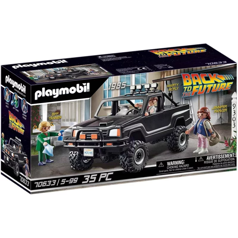 Image : PLAYMOBIL - 70633 - Retour vers le Futur - Pick-up de Marty