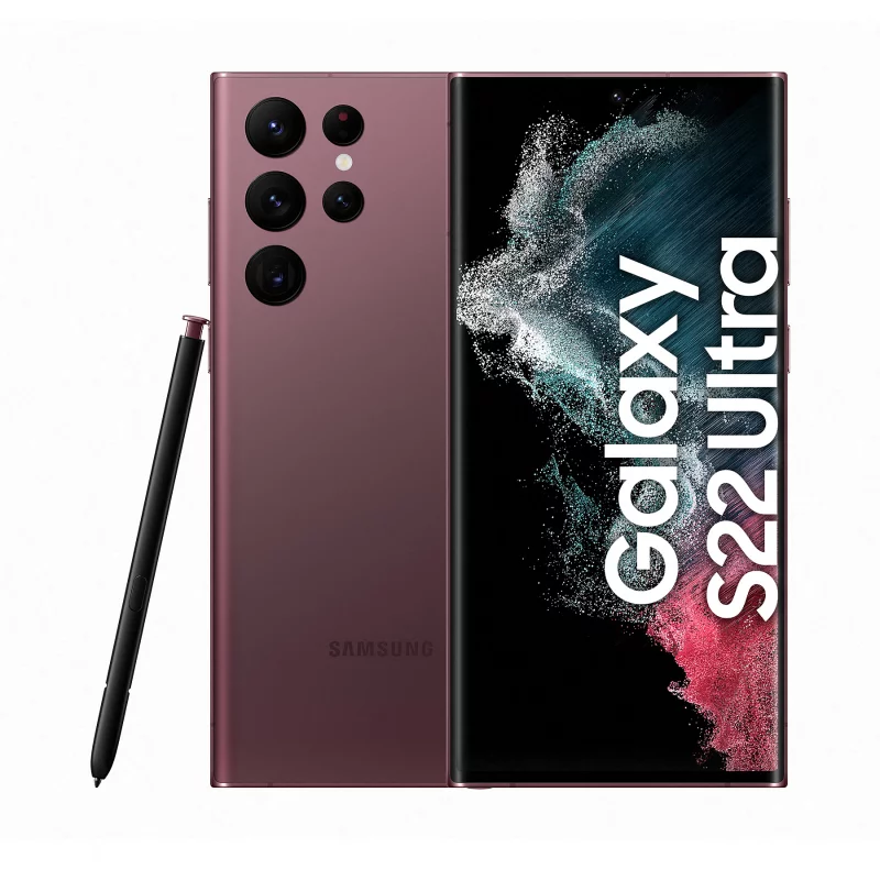 Image : Samsung Galaxy S22 Ultra 512 Go Bordeaux SM-S908BDRHEUH