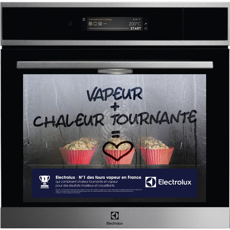 Image : Four encastrable fonction vapeur Electrolux EOA9S31CX