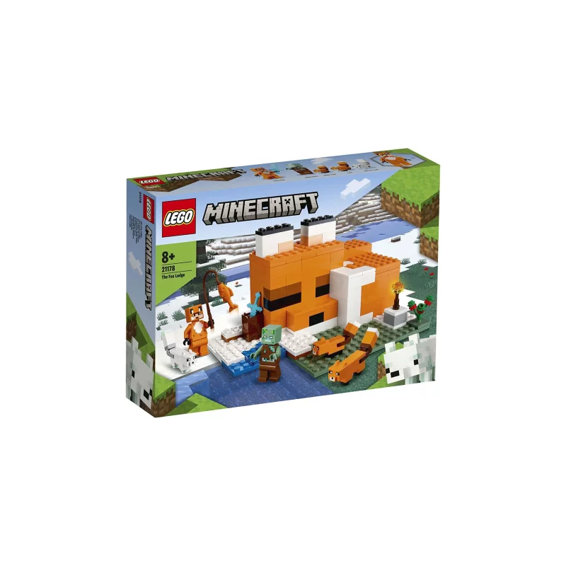 Image : LEGO 21178 Minecraft Le Refuge du Renard