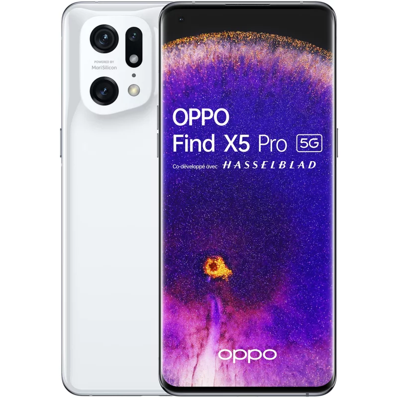 Image : Smartphone Oppo Find X5 Pro Blanc