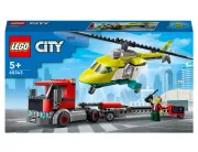 LEGO 60343 City Le Transport de L’Helicoptere de Secours