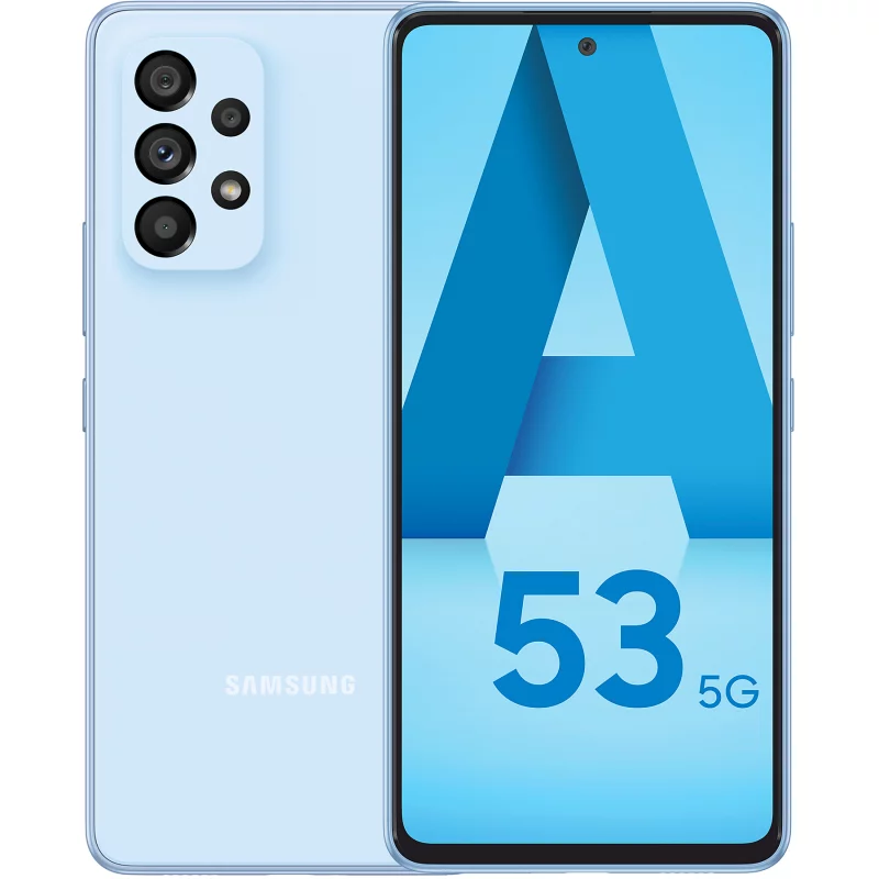 Image : Smartphone Samsung Galaxy A53 Bleu 5G