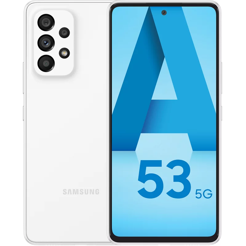 Image : Smartphone Samsung Galaxy A53 Blanc 5G
