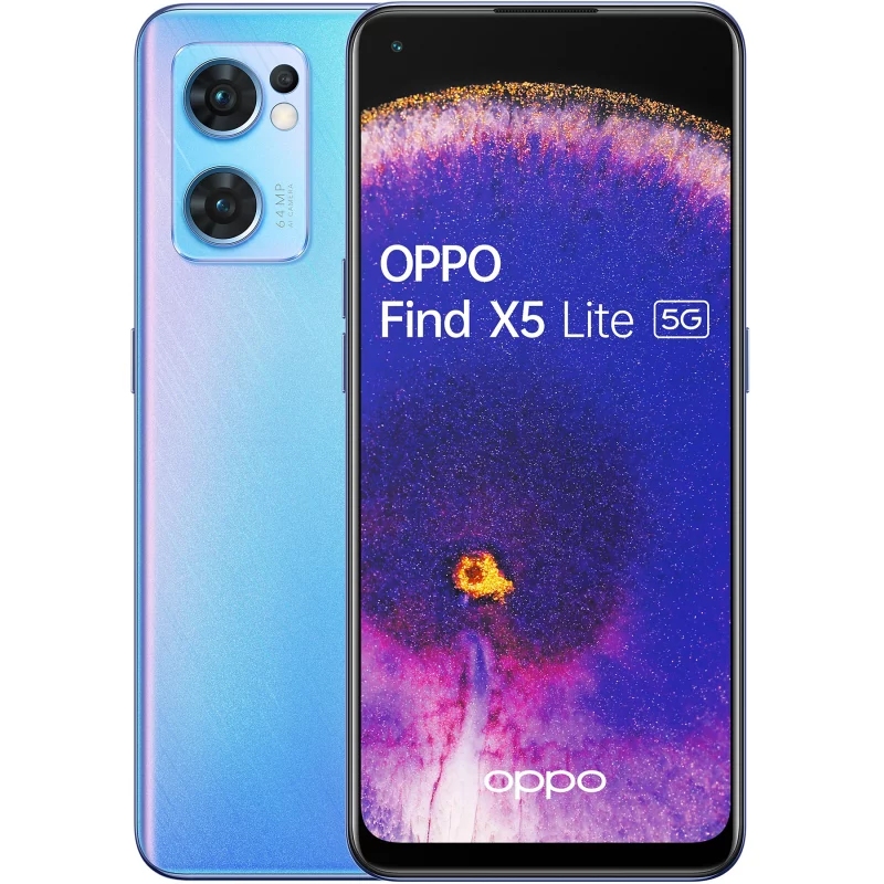 Image : Smartphone Oppo Find X5 Lite Bleu 5G