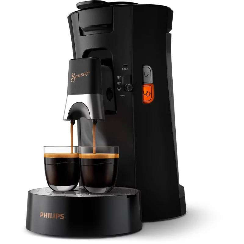 Image : Senseo PHILIPS Senseo Select CSA240/61 noir carbone