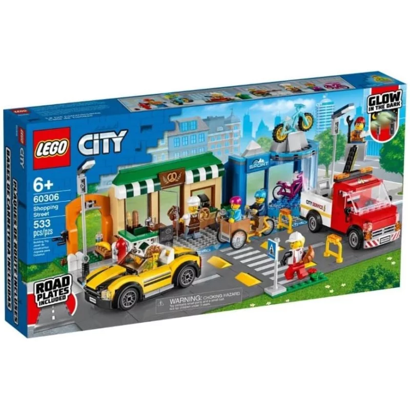 Image : LEGO City - La rue commercante  60306