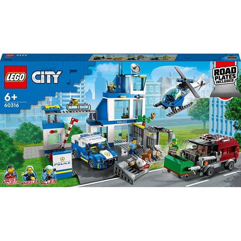 Image : LEGO City 60316 Le commissariat de police