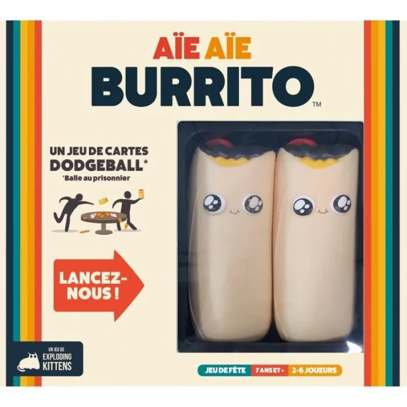 Image : Jeu d'ambiance Asmodee Aie Aie Burrito
