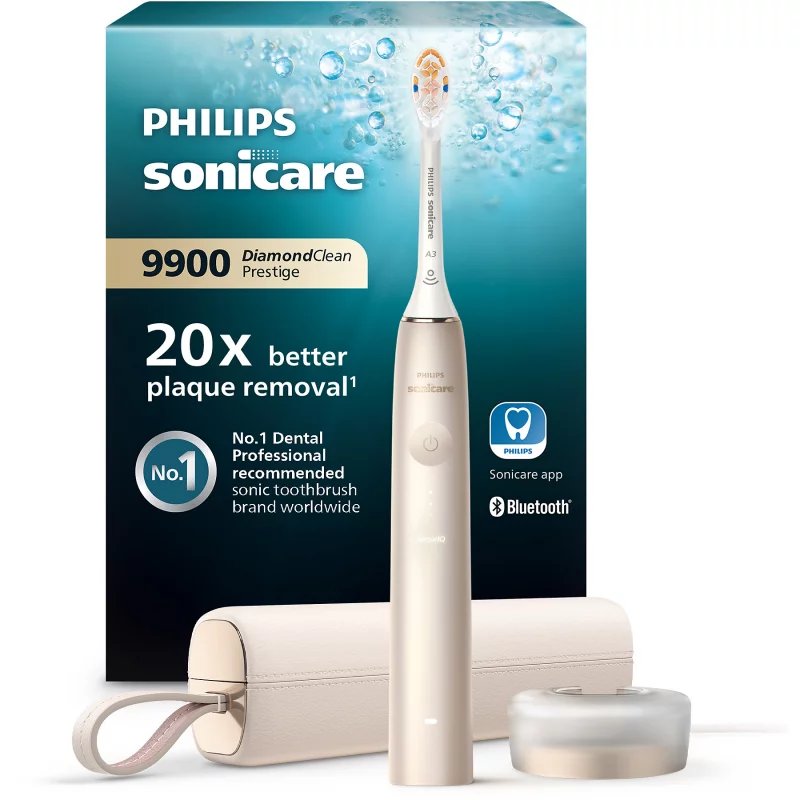 Image : Brosse a dents electrique PHILIPS Sonicare Prestige 9900 HX9992/11