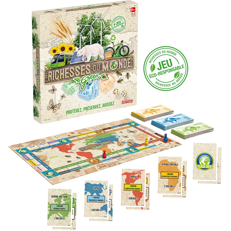 Image : Richesses du Monde - Edition Green Lansay