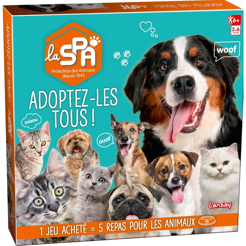 Image : Lansay - SPA Adoptez-les Tous !