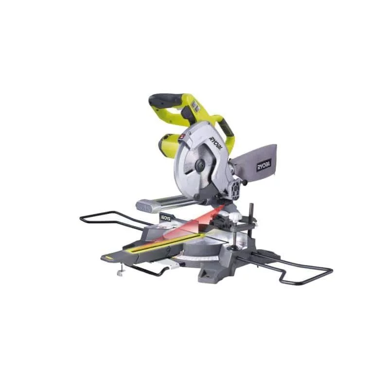 Image : Scie a coupe d'onglets radiale RYOBI EMS216L