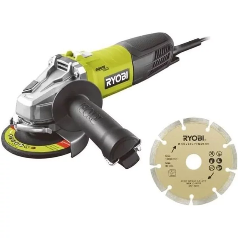 Image : Meuleuse RYOBI RAG800-125SD1
