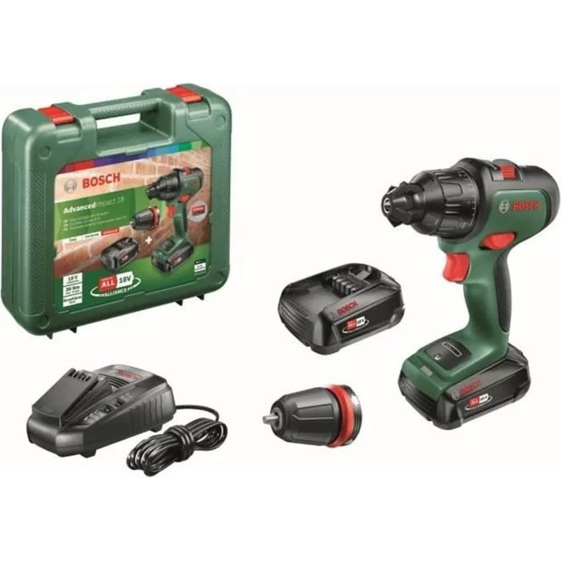 Image : Bosch perceuse visseuse sans fil AdvancedImpact 18 06039B5109