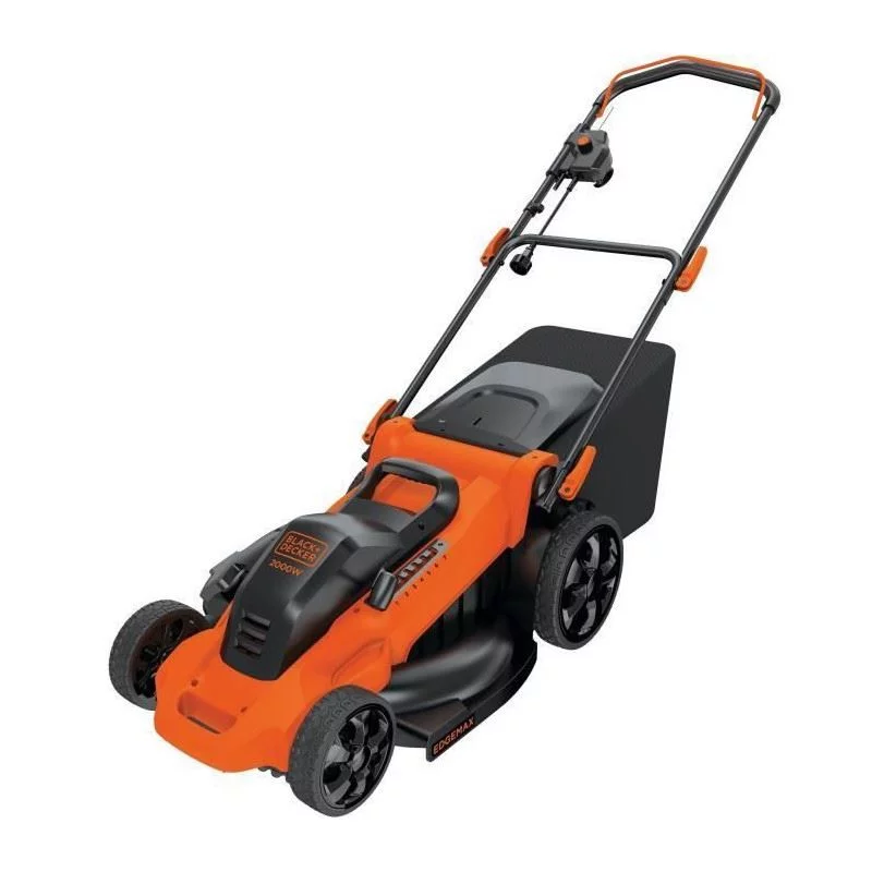 Image : Tondeuse electrique 2000W 48cm de coupe BLACK+DECKER LM2000QS