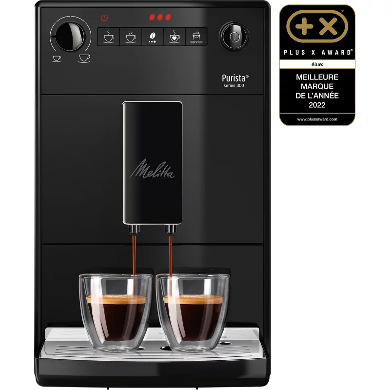 Image : Expresso Broyeur MELITTA PURISTA PURE BLACK F230-001