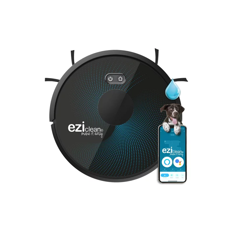 Image : Robot Aspirateur Laveur EZICLEAN Aqua connect X850