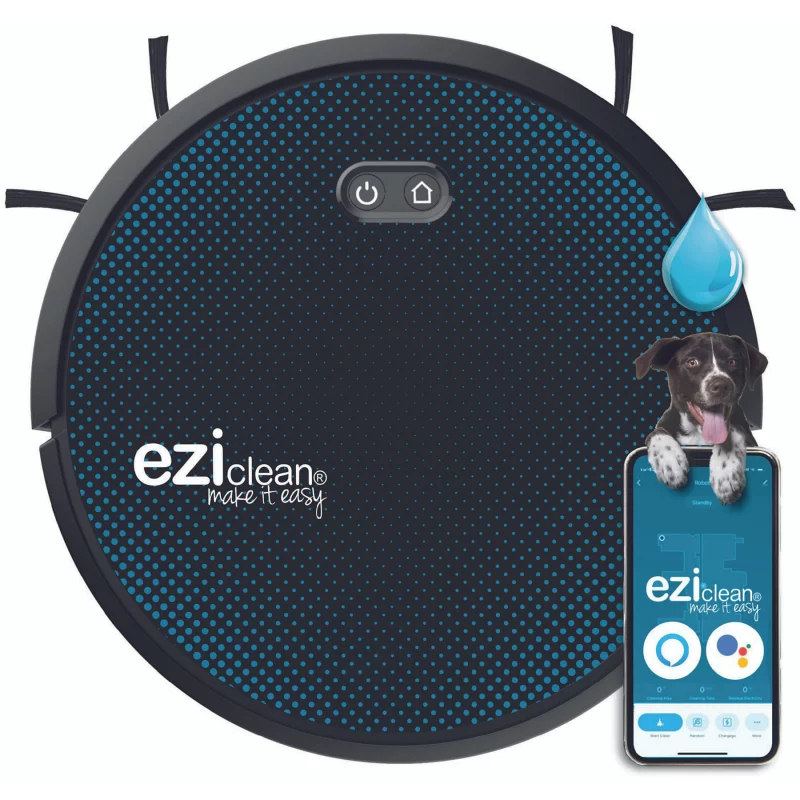 Image : Robot Aspirateur Laveur EZICLEAN Aqua connect x550