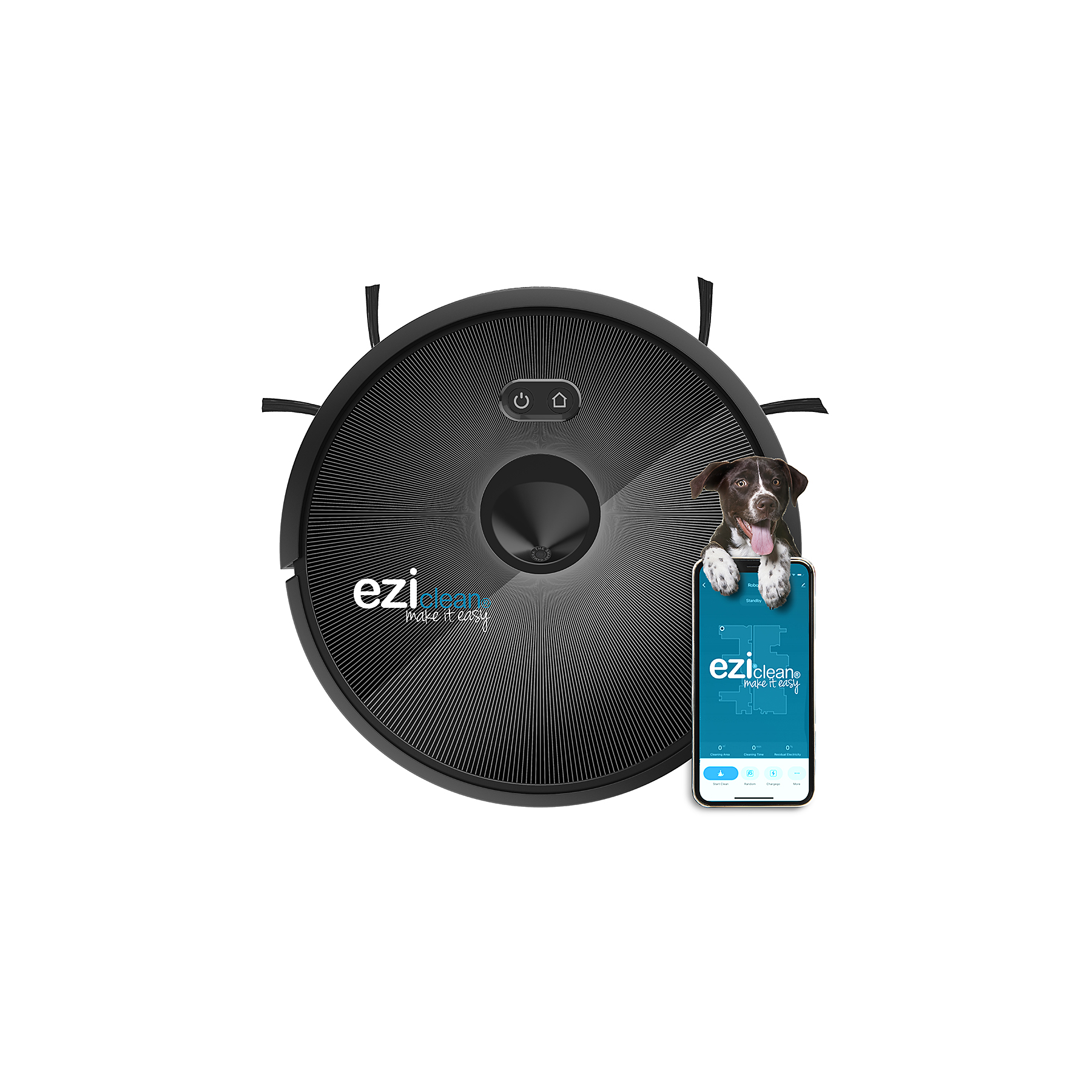 Image : Aspirateur robot EZICLEAN CONNECT X600