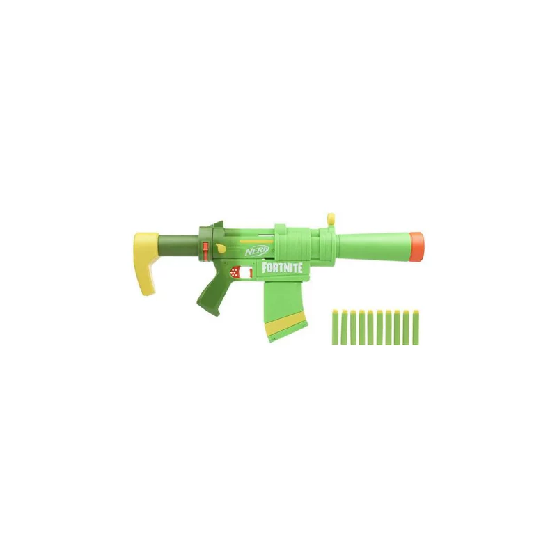 Image : Pistolet - Nerf Fortnite - SMG-Z (+ 10Flechettes)