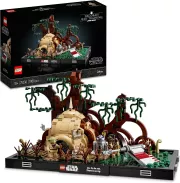 LEGO 75330 Star Wars Diorama de l’Entrainement Jedi sur Dagobah