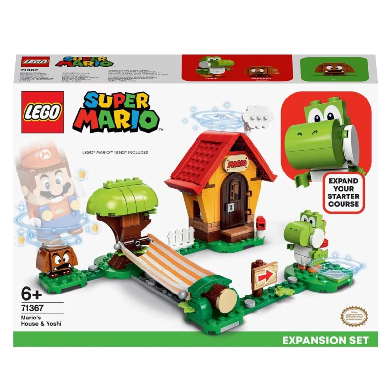 Image : LEGO Super Mario 71367 Ensemble d'extension La maison de Mario et Yoshi