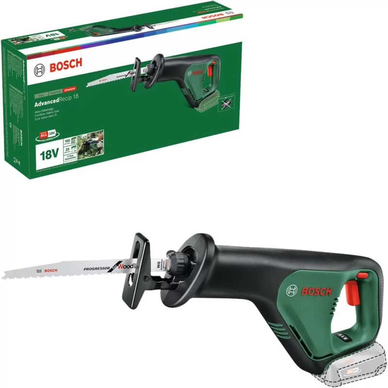 Image : Bosch scie sabre sans fil AdvancedRecip 18 06033B2402