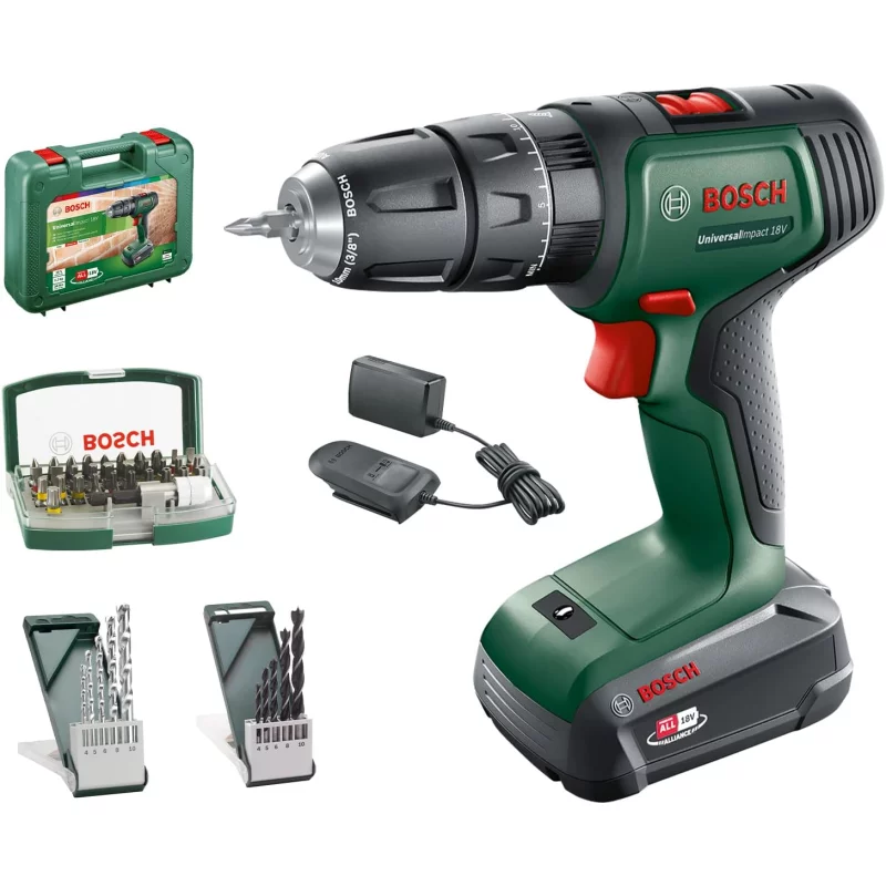 Image : Bosch Perceuse a percussion sans fil UniversalImpact 18V 06039D4109