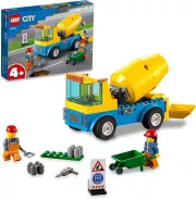 LEGO City - Le camion betonniere Jouet Vehicules de Construction - 60325