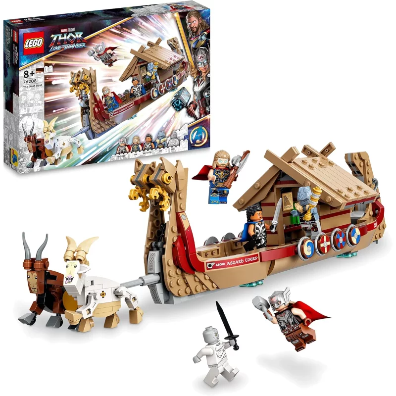 Image : LEGO Marvel - Le drakkar de Thor 76208