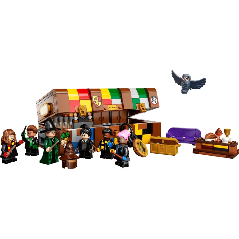 Image : LEGO Harry Potter - La Malle Magique de Poudlard Mallette Personnalisable - 76399