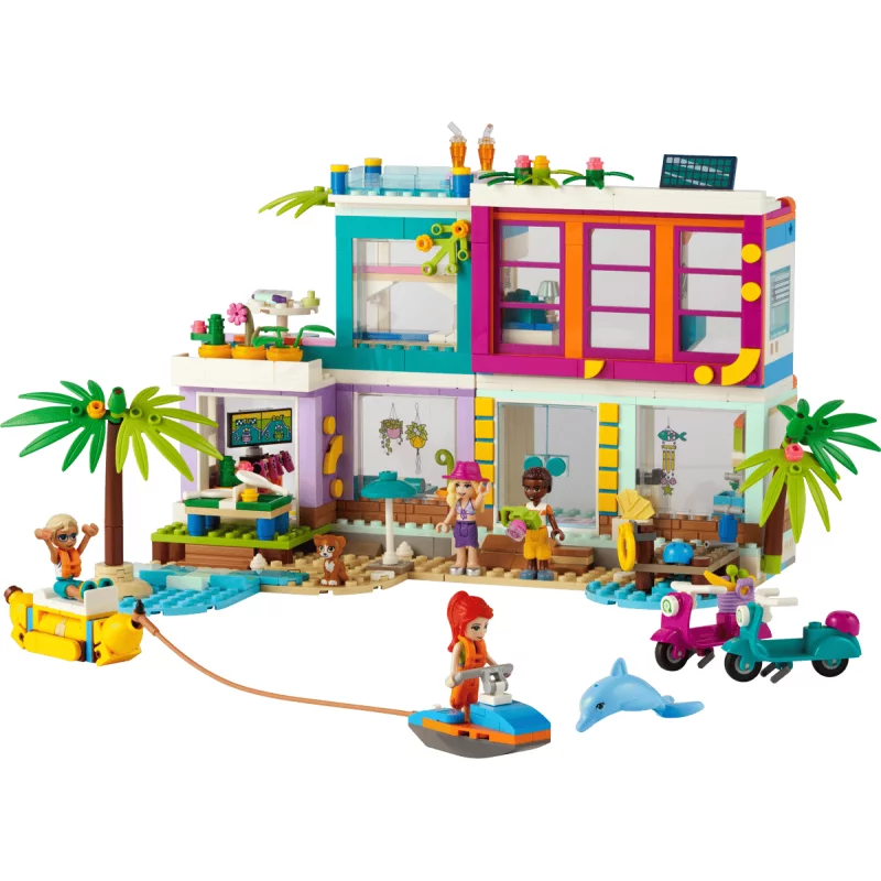 Image : LEGO 41709 Friends La Maison De Vacances Sur La Plage ete 2022