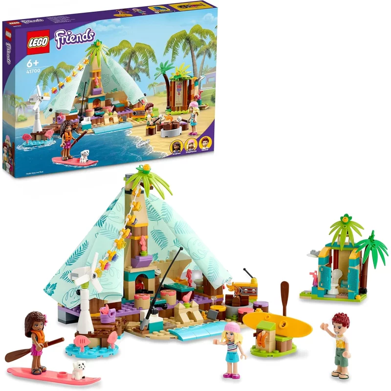 Image : LEGO 41700 Friends Camping Glamour Set de Glamping