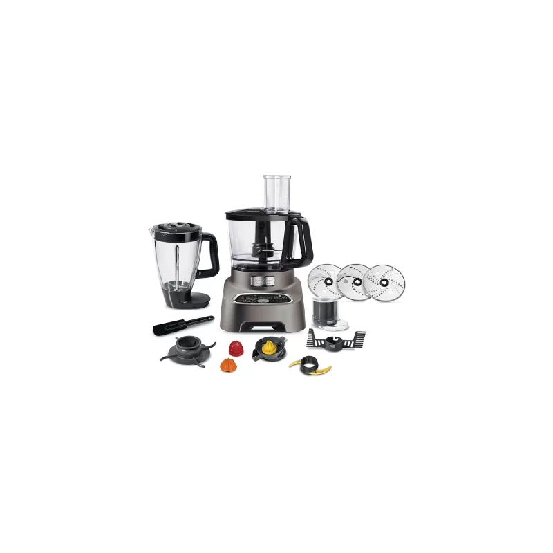 Image : Robot multifonction MOULINEX FP827E10 Double Force Silver + 10 access