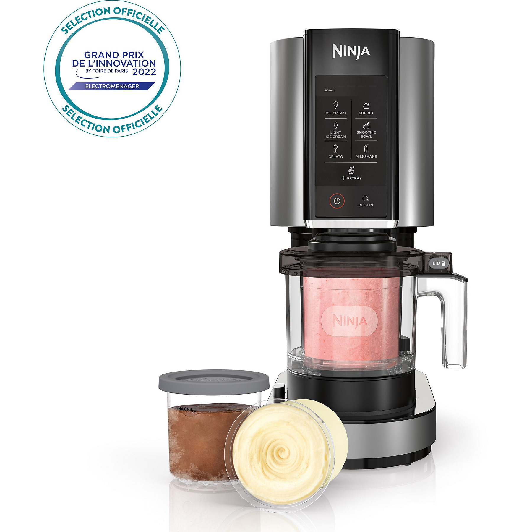 Image : La fabrique a delices glaces CREAMi de Ninja NC300EU