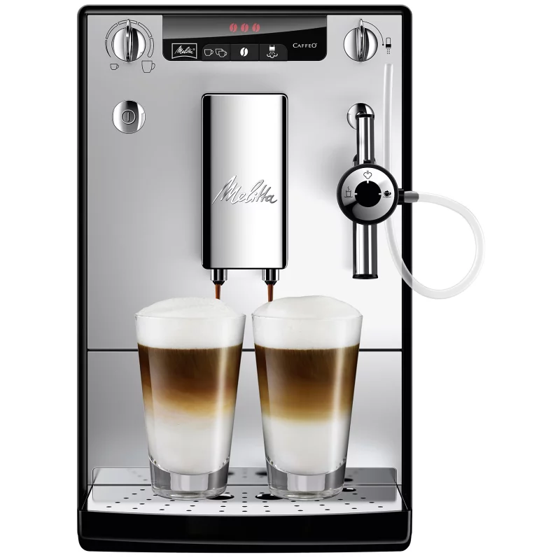 Image : Expresso Broyeur Melitta Caffeo Solo & Perfect Milk - Argent E957-305
