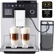Expresso Broyeur MELITTA F630-201 latte select argent