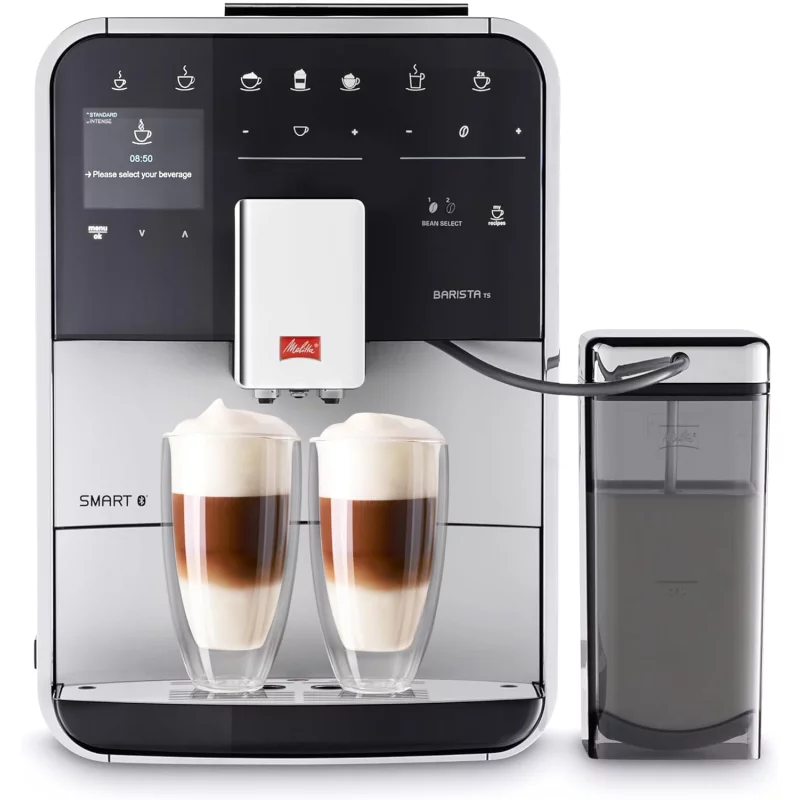 Image : Expresso avec broyeur Melitta F850-101 Barista TS Smart Argent