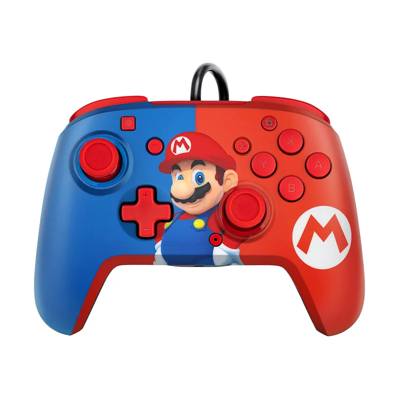 Image : Manette Filaire Pdp Faceoff Deluxe+ Audio pour Nintendo Switch