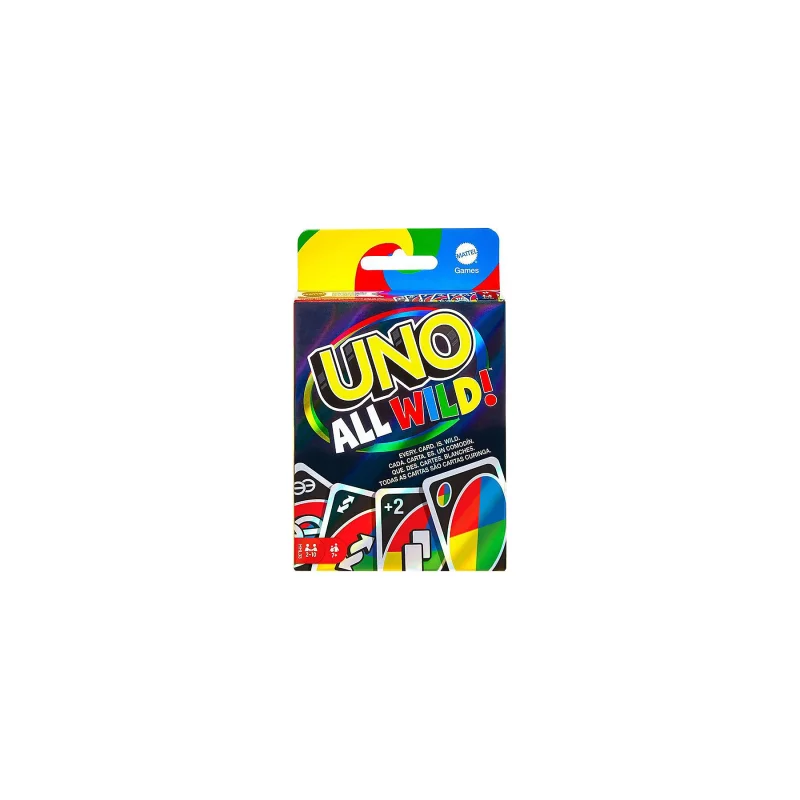 Image : Jeu de cartes Mattel Uno All Wild