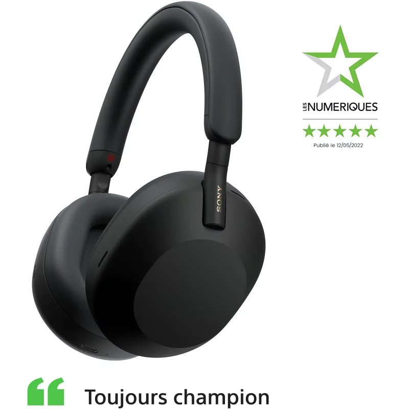 Image : Casque SONY WH1000XM5 Noir